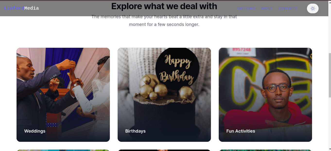 Linford Media screenshot
